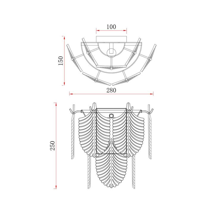 Бра Freya Hloya FR5143WL-01G