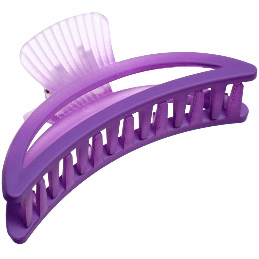 Заколка-краб для волос «Мон Ляруш», классика, микс 6 цветов, 9,5см (Блистер)