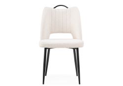 Стул на металлокаркасе Barton beige / black