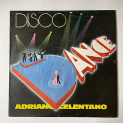 Винтажная виниловая пластинка LP Adriano Celentano Адриано Челентано Disco Dance (Italy 1977) Azzurro