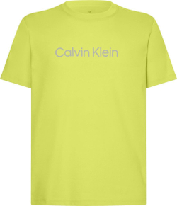 Мужская теннисная футболка Calvin Klein PW SS T-shirt - зеленый