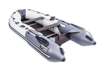 Ривьера 3400 СК Компакт серый-графит + BST 55 L (комплект лодка + электромотор)