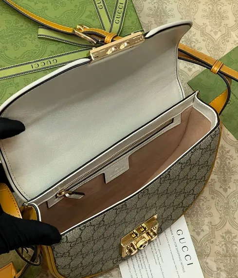 Сумка Gucci Padlock белый