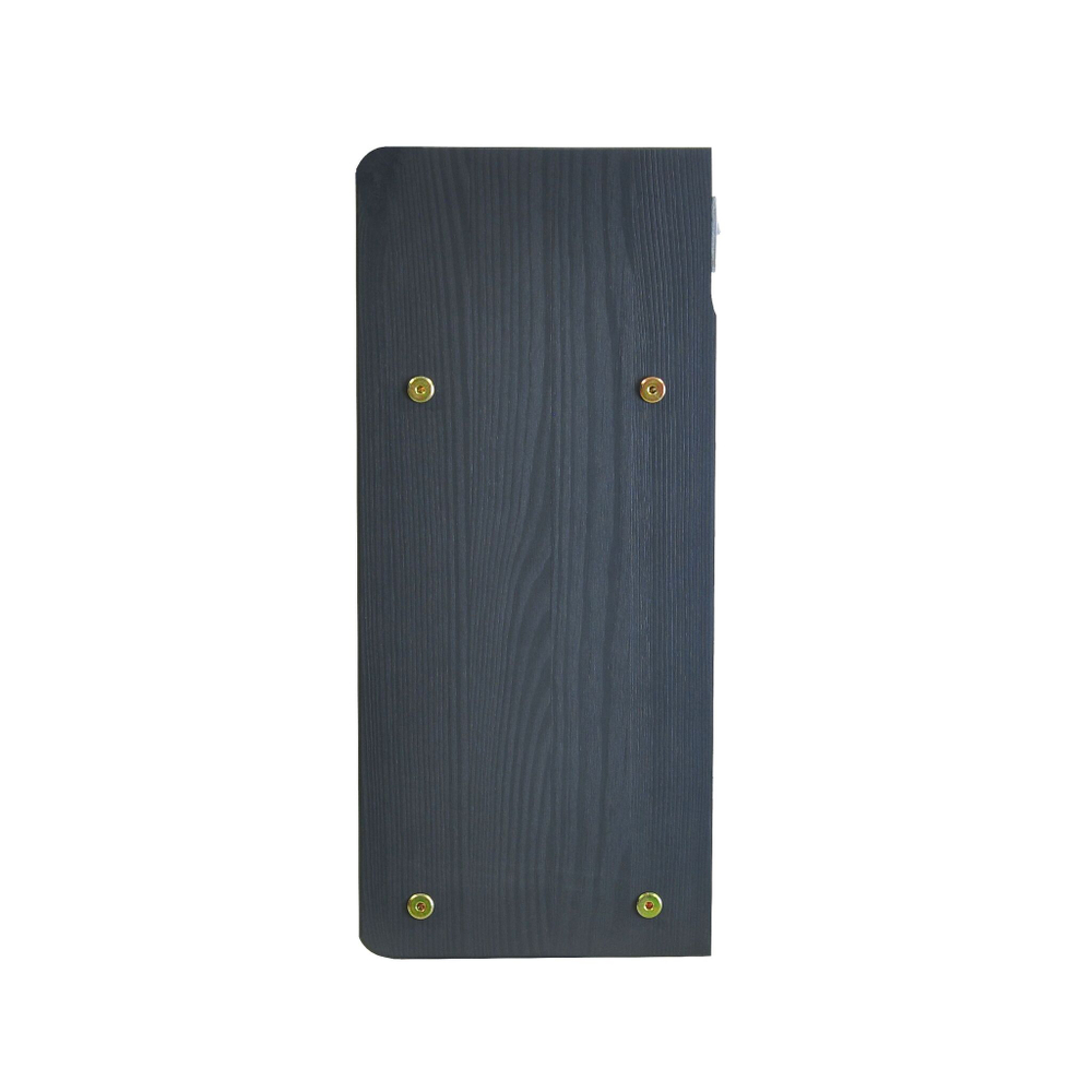 Полка настенная Ральф из сосны, 60x20x45, серая