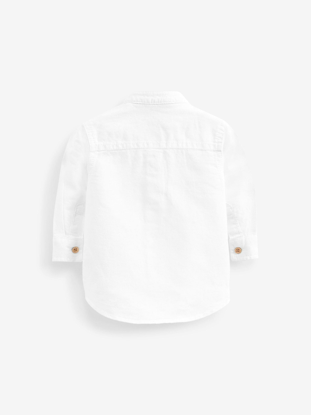 Рубашка льняная для мальчика Next U80-068, Белый