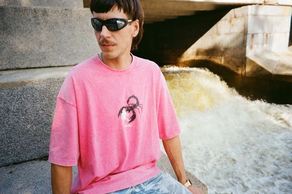 Футболка Замок розовая - фото 10