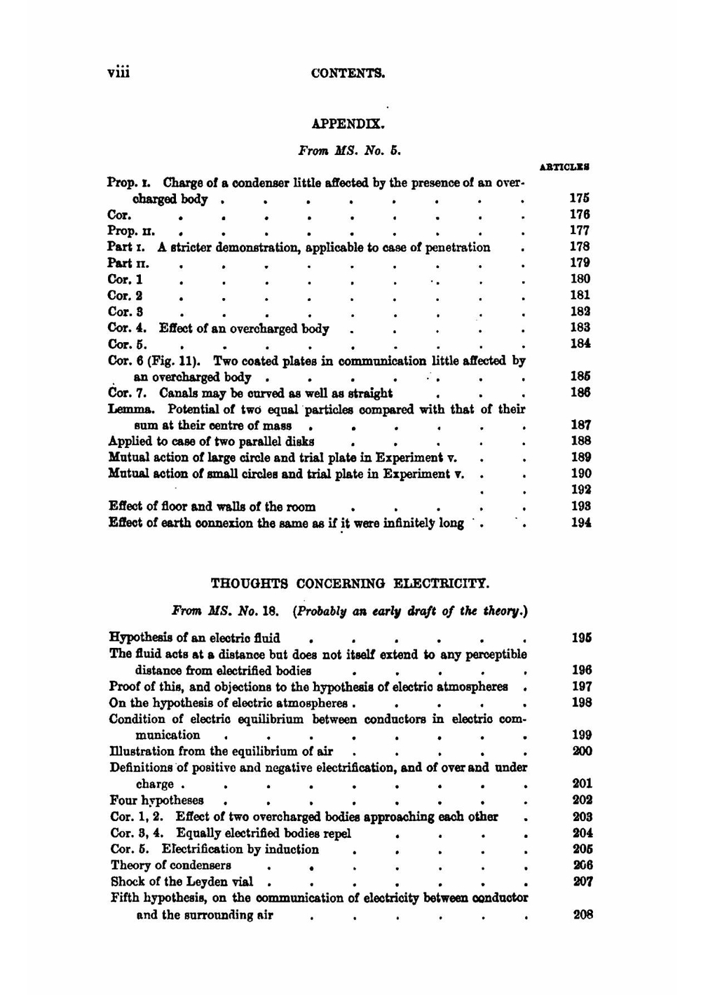 The Electrical Researches of . Henry Cavendish, F. R. S.: Written Between 1771 and 1781, Ed. from the Original Manuscript . | Henry Cavendish