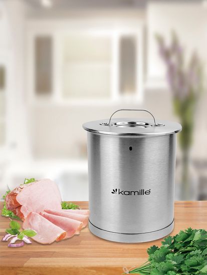 Ветчинница 2,5 л. из нержавеющей стали Kamille KM-6513 с термометром