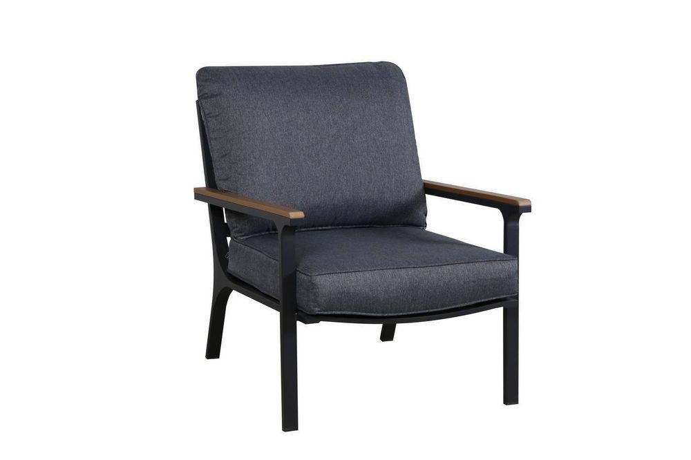 "Крокус" лаунж-зона 5-местная из алюминия, цвет темно-серый