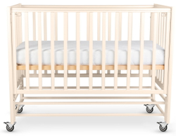 Детская кровать Woodix Classic Go маятник продольный WCG358 Слоновая кость