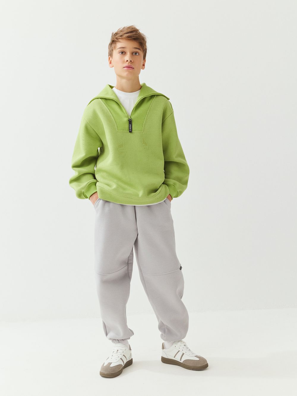 Свитшот "Лайм" утепленный 7+