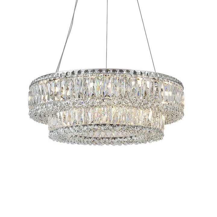 Подвесной светильник Newport Valencia 8450+18/S chrome М0070078