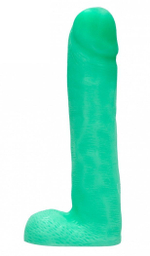 Светящееся в темноте мыло в виде пениса на присоске (Цвет: зеленый)