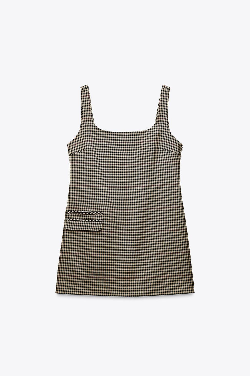 Короткое платье в клетку — zw collection