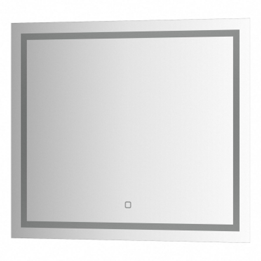 Зеркало Evoform со встроенным LED-светильником 22 W 70х60 см Сенсорный выключатель