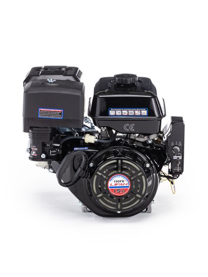 Двигатель бензиновый "LIFAN" 190FD (15 л.с., эл стартер, катушка 3А)