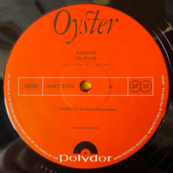 Винтажная виниловая пластинка LP Rainbow On Stage (Japan 1977) (Obi) Man On The Silver Mountain
