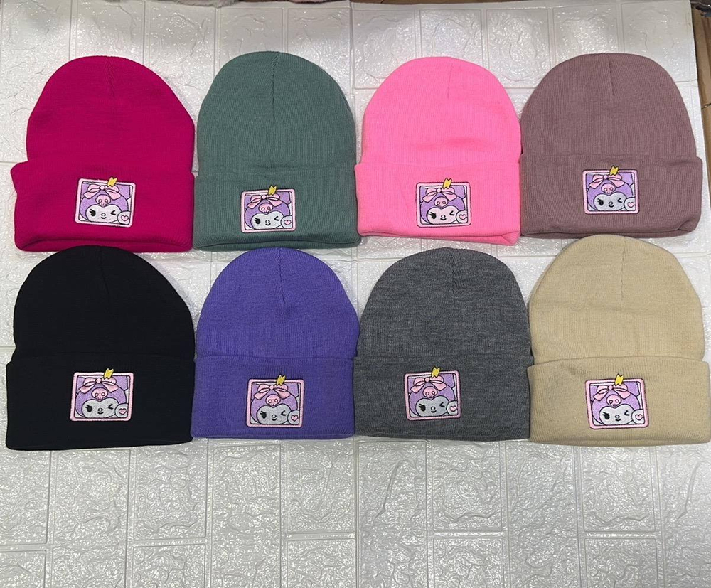 Шапки My Melody, Kuromi, Labubu