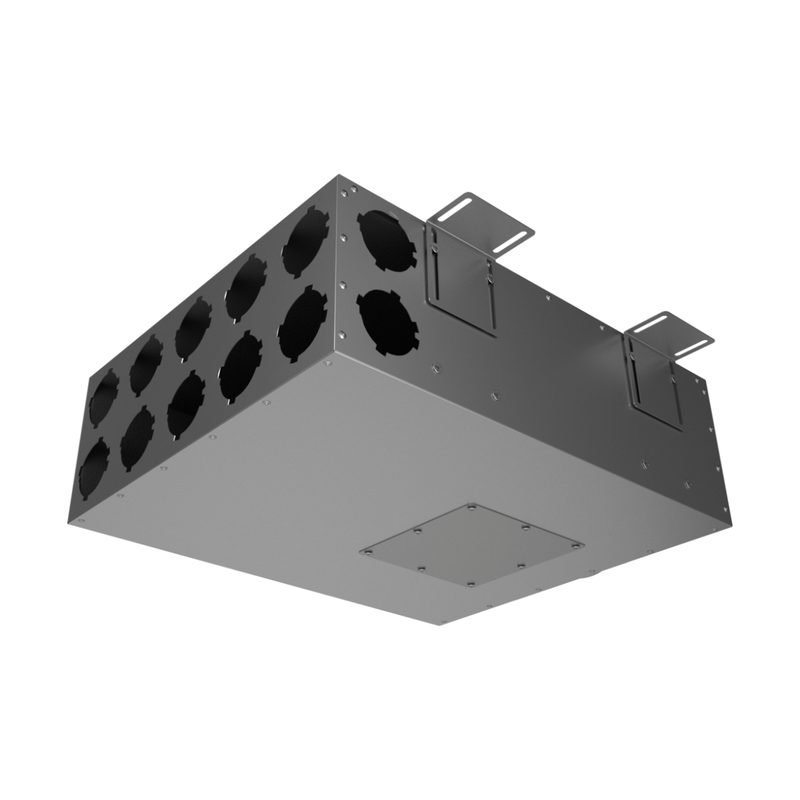 Присоединительная коробка KV 160/75×12 на 12 выходов