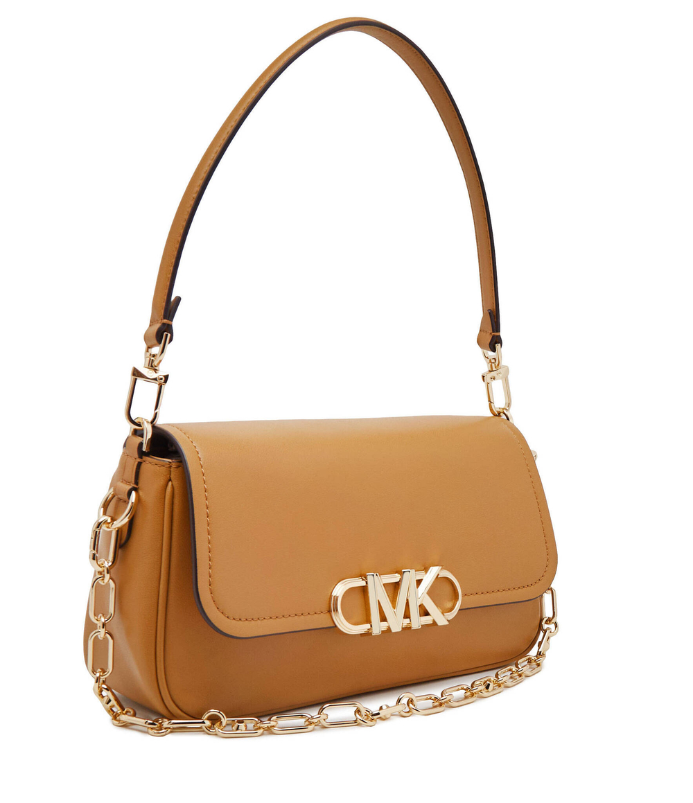 Кожаная сумка-мессенджер parker Michael Kors - коричневый(30F2G7PC2L)