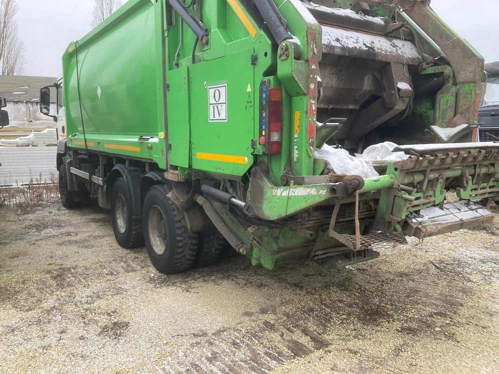 Завод специальной техники GPM* на шасси MAN TGS 6x4 Мусоровоз GPM IV 22H25P (Дизельный, 10,5 л, 360