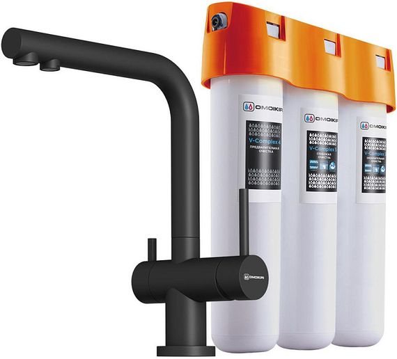 Комплект Omoikiri Nagano-BL-P + Pure drop Lite (4047.8028P)