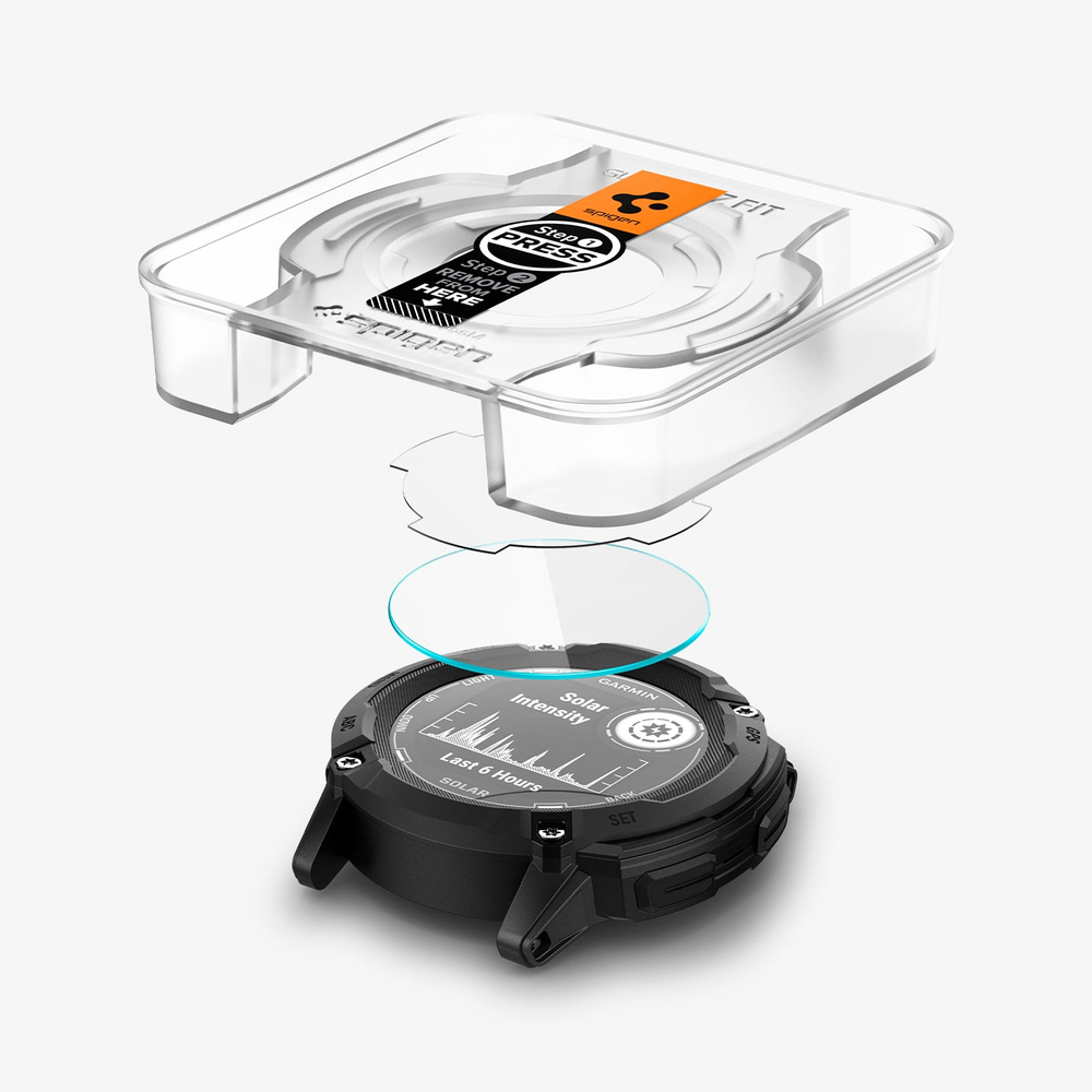 Стекло Spigen GLAS.TR ”EZ FIT” 2-PACK GARMIN INSTINCT 2X SOLAR CLEAR