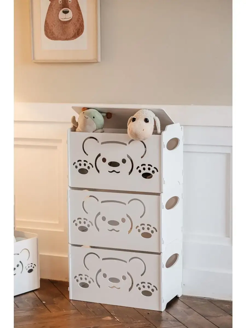 Корзина для игрушек контейнер