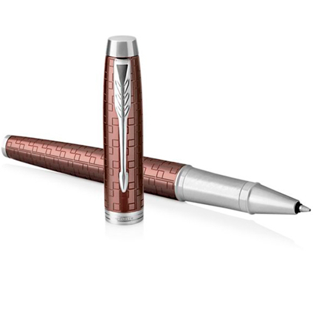 Parker IM Premium - Brown CT, ручка-роллер, F, BL