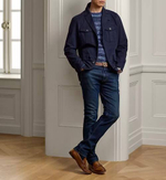 Slim Fit Stretch Jean – мужские узкие джинсы с эффектом потёртости от Ralph Lauren