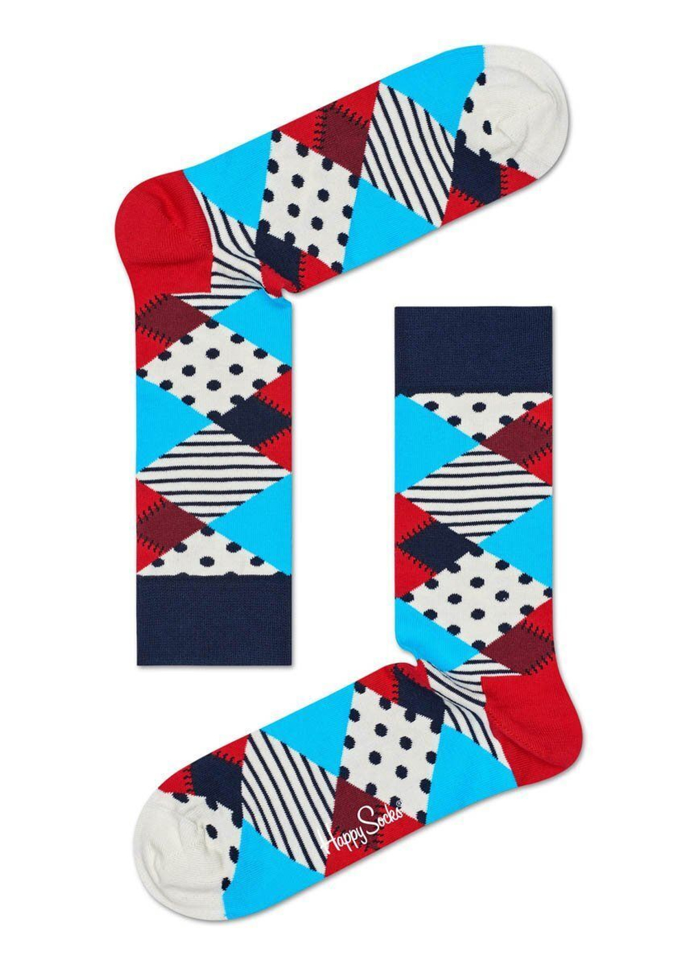Носки унисекс Multi Anniversary Sock с несколькими узорами (Размер: 29) (Цвет: разноцветный)