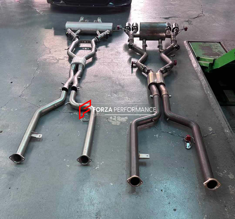 Выхлопная система и задний диффузор для BMW M2 G87 2023+ БМВ