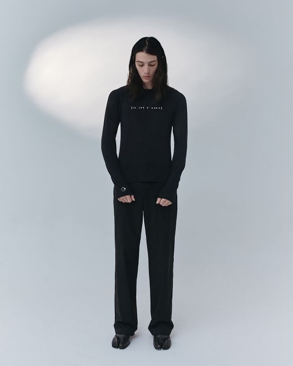 Лонгслив Scripture Черный - фото 4