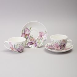 ЧАЙНЫЙ НАБОР LEFARD "IRISES" НА 2 ПЕР. 4 ПР. 275 МЛ (КОР=16НАБ.)