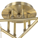 Citilux AXIS CL313263 Люстра хрустальная потолочная Бронза