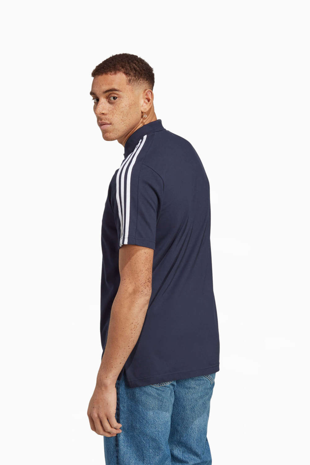 Футболка adidas Essentials Pique 3-Stripes Polo