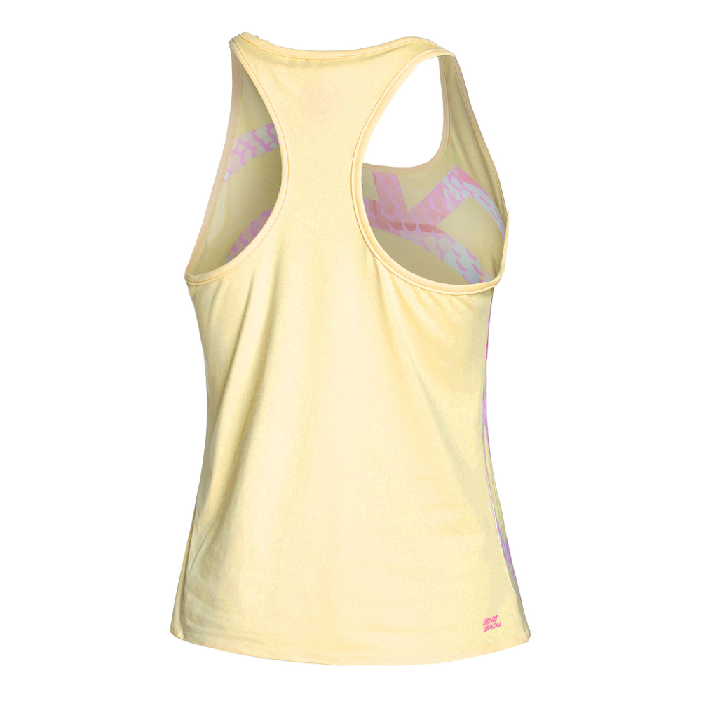 Женская теннисная майка BIDI BADU Tadisa Lifestyle Tank Top Women - Yellow