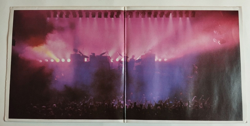 Винтажная виниловая пластинка LP Genesis Three Sides Live (Germany 1982)