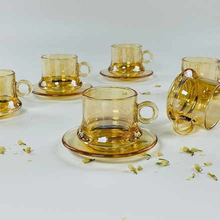 Lenardi 200-153 Кофейный набор 12пр. 190мл в под.уп.(х8)Стекло