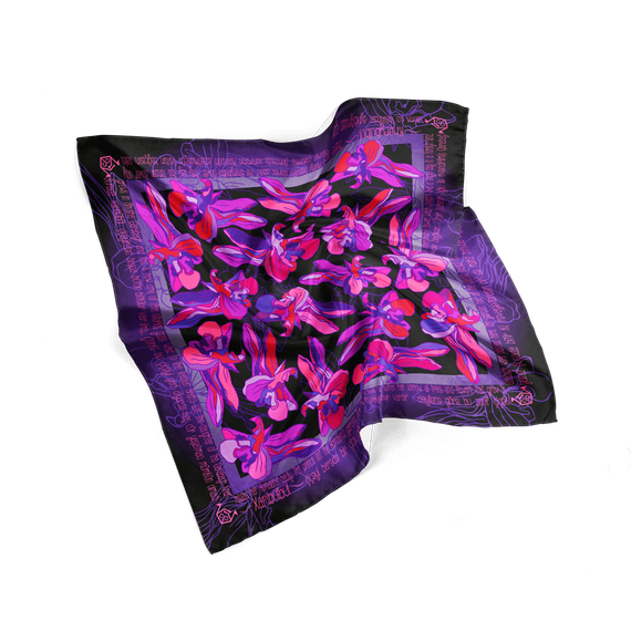 Yaylıq \ Scarf Xarıbülbül 2  30×30sm