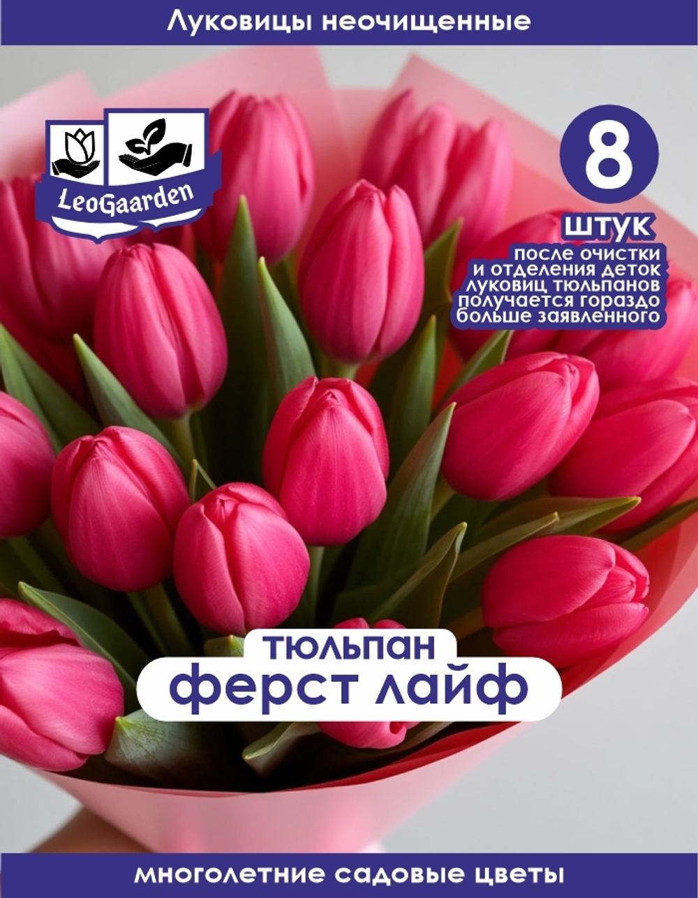 Тюльпан Луковица, Ферст Лайф, 8 шт