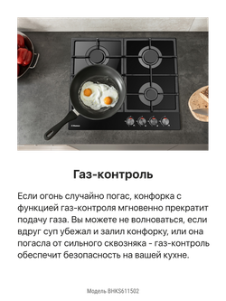 Газовая панель Hansa BHKS611502