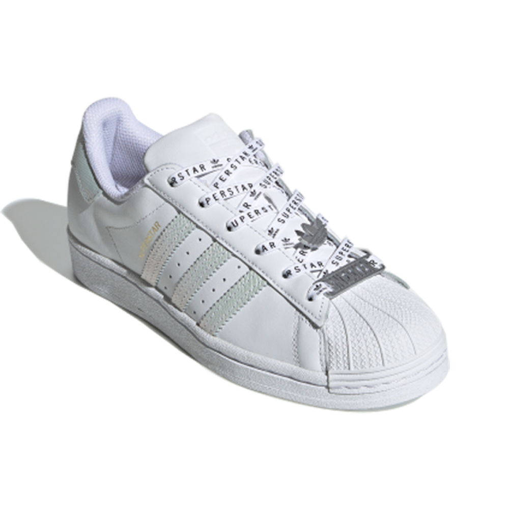 Кроссовки Adidas Originals Superstar White Iridescent Animal Print