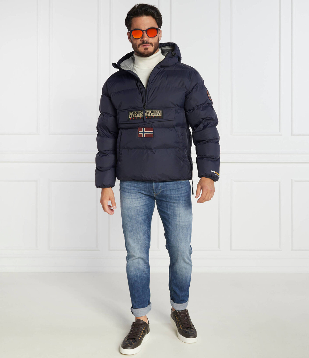 Куртка RAINFOREST OP WI PUF Napapijri - темно-синий(NP0A4HMA)