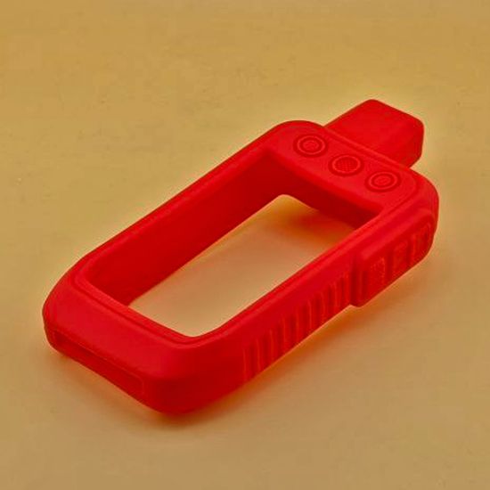 Чехол силиконовый для Garmin Alpha 200 / 300 защитный противоскользящий бампер (Красный)