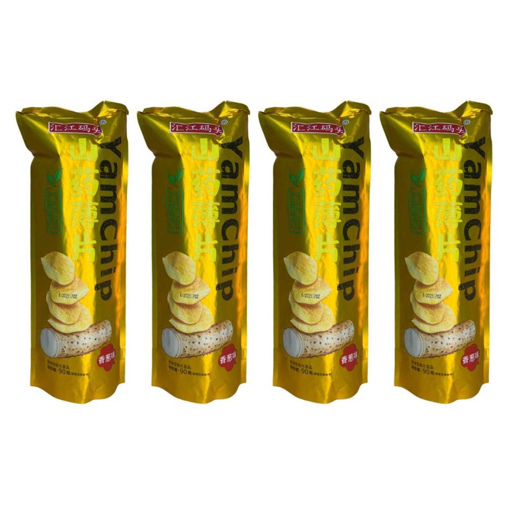 Чипсы из батата YamChip со вкусом зеленого лука 90 г