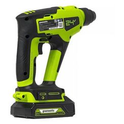 Аккумуляторный перфоратор Greenworks GD24SDS1K2