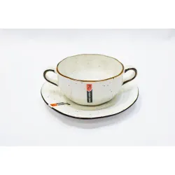 Бульонная пара 300 мл d 10,5 см h5,5 см White Fusion P.L. Proff Cuisine [1]
