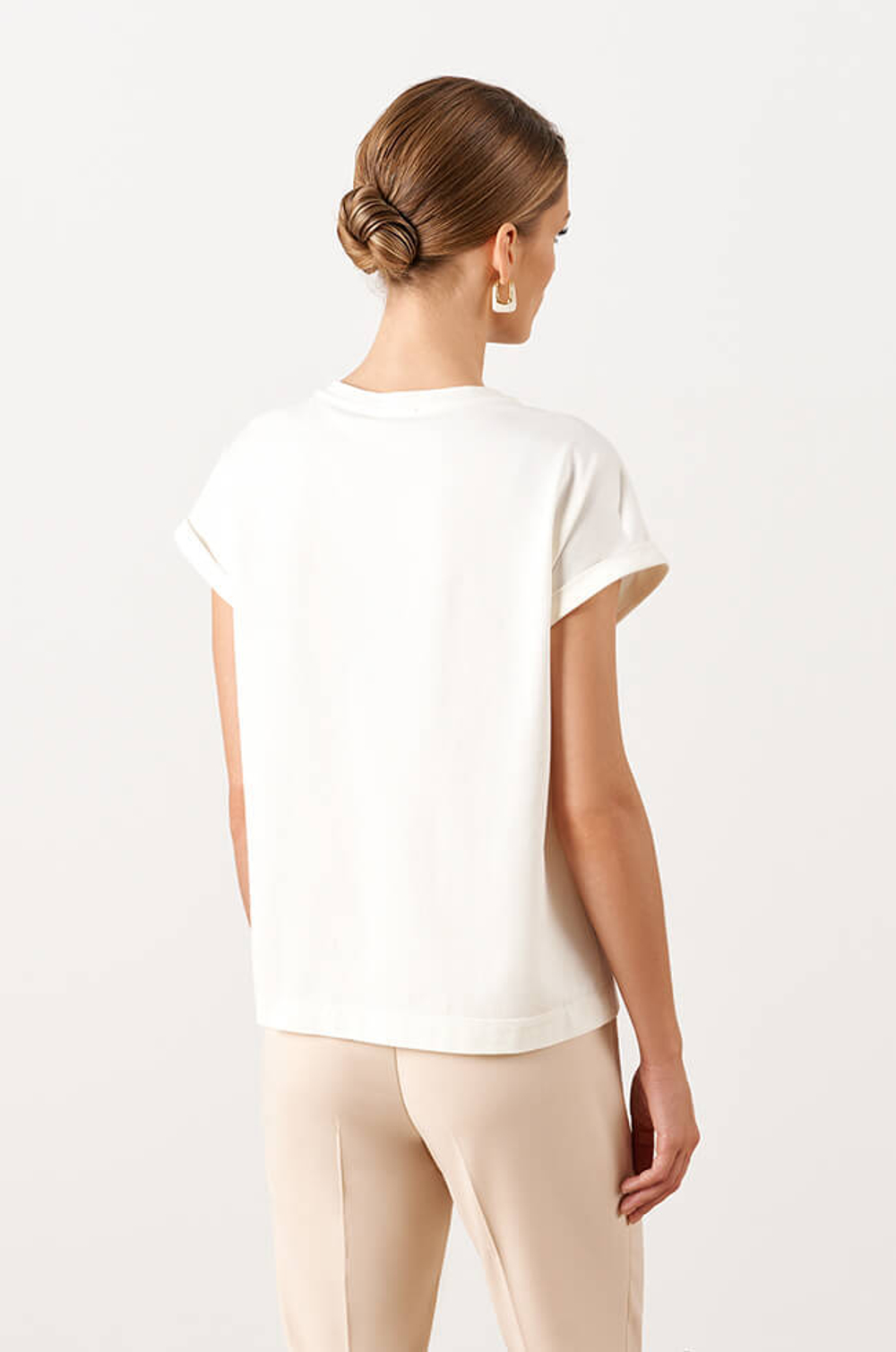 23014 Джемпер женский (молочный)