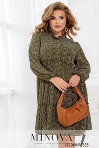 Платье 8635-хаки Minova